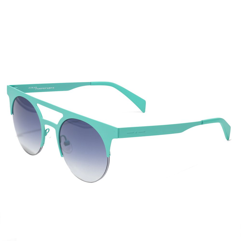 Blue metal sunglasses-null