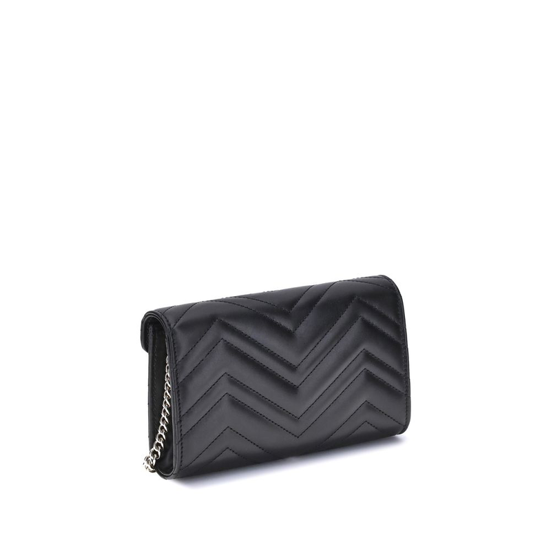 Black calf leather bos taurus shoulder bag-null