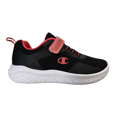 Champion kids girls softy evolve g ps low cut shoes black s32532-kk004, Black, medium