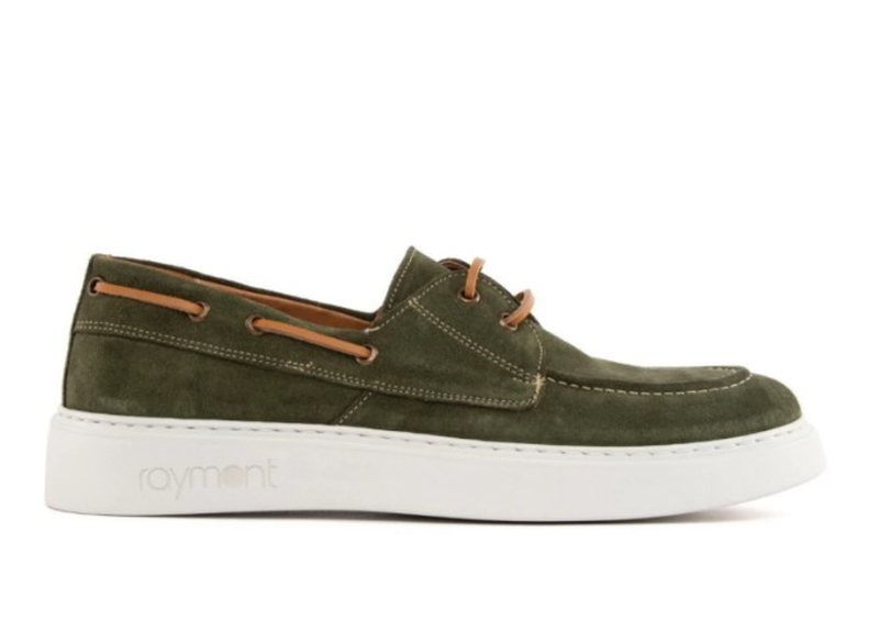 Suede leather boat shoes-null