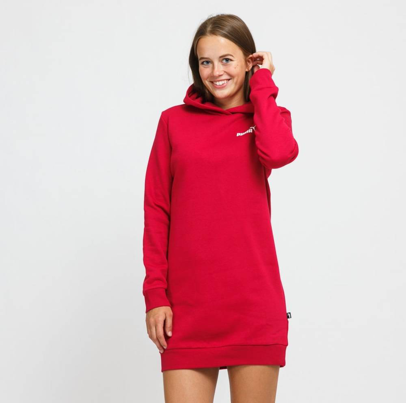 Essentials hooded dress fleece-null