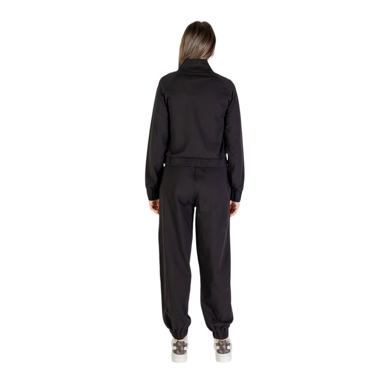 Black cotton tracksuit-null