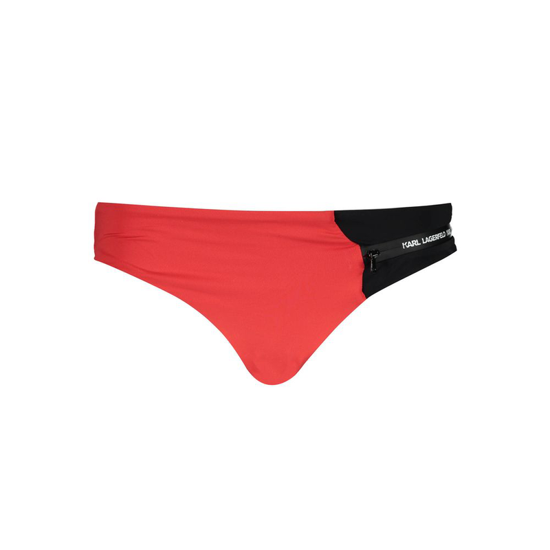 Rosso poliammide women swim brief-null