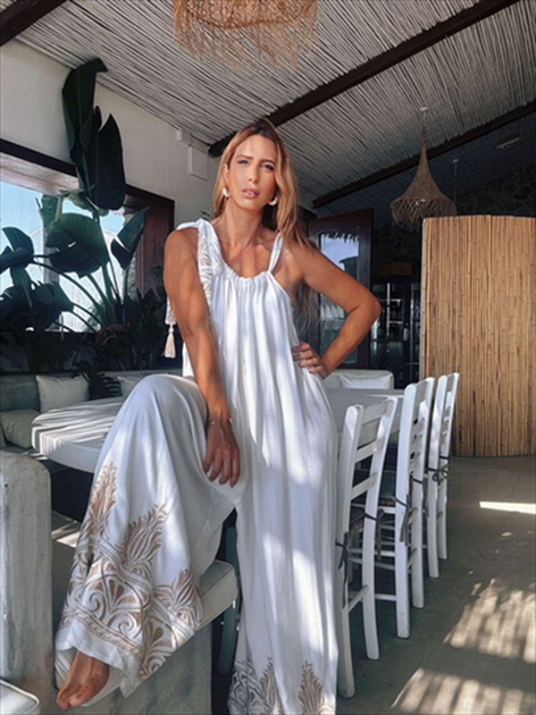 Jumpsuit wide leg image number null