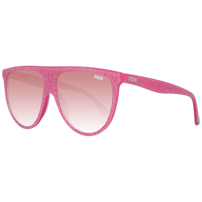 Pink plastic sunglasses-null