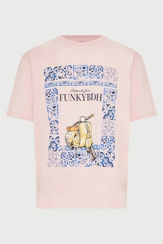 T-shirt km with print - funky buddha-null
