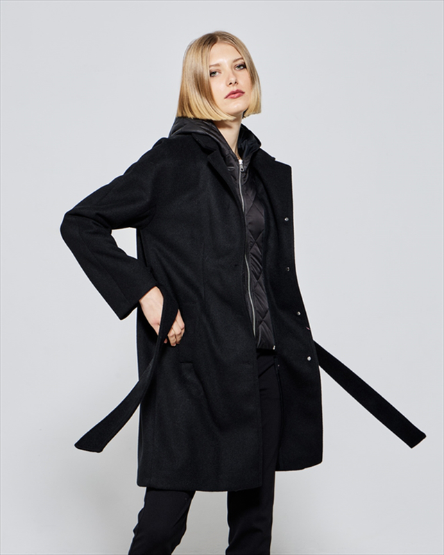 Coat inside down jacket-null