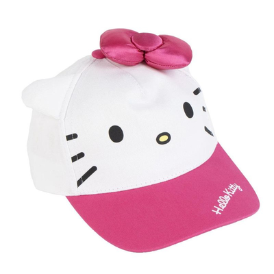 Hello kitty premium cap with applications 2200010484, White/pink, medium