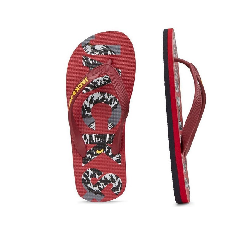 Jack&jones jrlogo print pack flip flop image number null