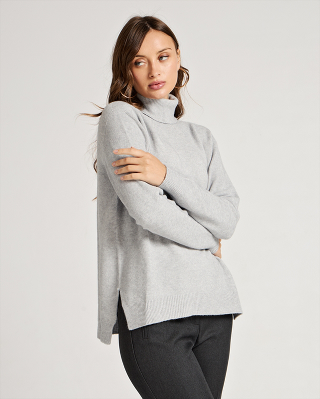 Product image: Knitted sweater high neck-null