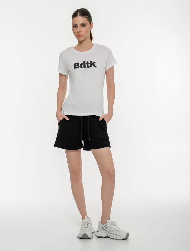 Bdtk woman's footer long shorts-null