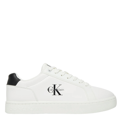 Calvin Klein ανδρικό sneaker, White Δερμα, medium