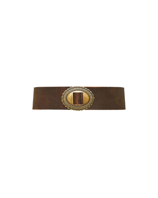 Nidodileda elvor belt, Brown, medium