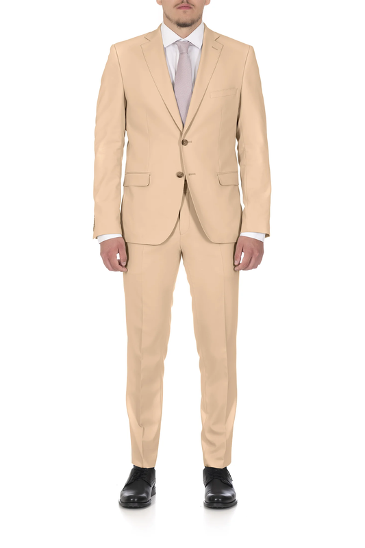 Beige technical suit xc-null