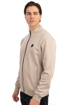 Rebase brashed fleece full zip, Pouro, medium