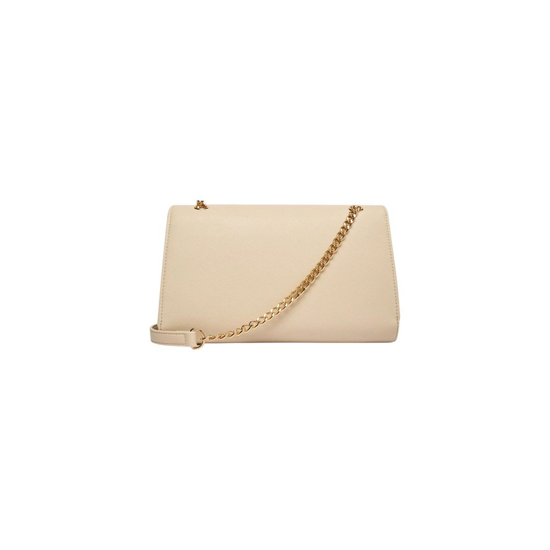 Beige polyethylene handbag-null