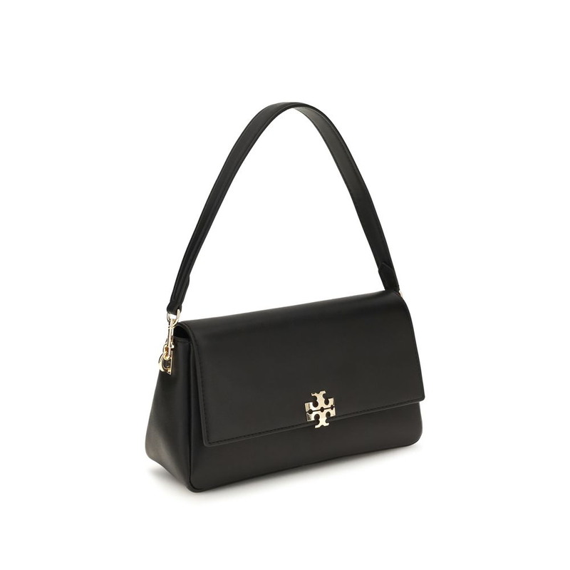 Black calf leather bos taurus shoulder bag-null