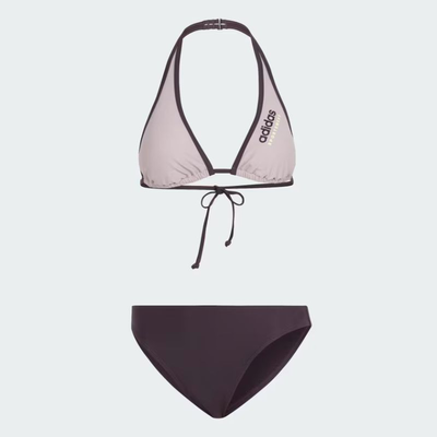 Adidas women spw neckh bikini, Purple/black, medium