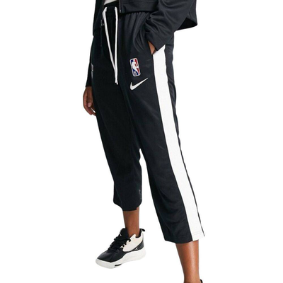 Nike nba brooklyn nets womens 3/4 trousers, Black / White, medium