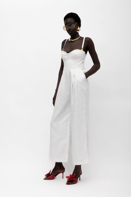 Mallory ivory jumpsuit-null