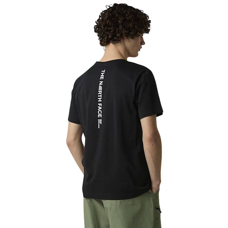 Men vertical logo short sleeves t-shirt-null
