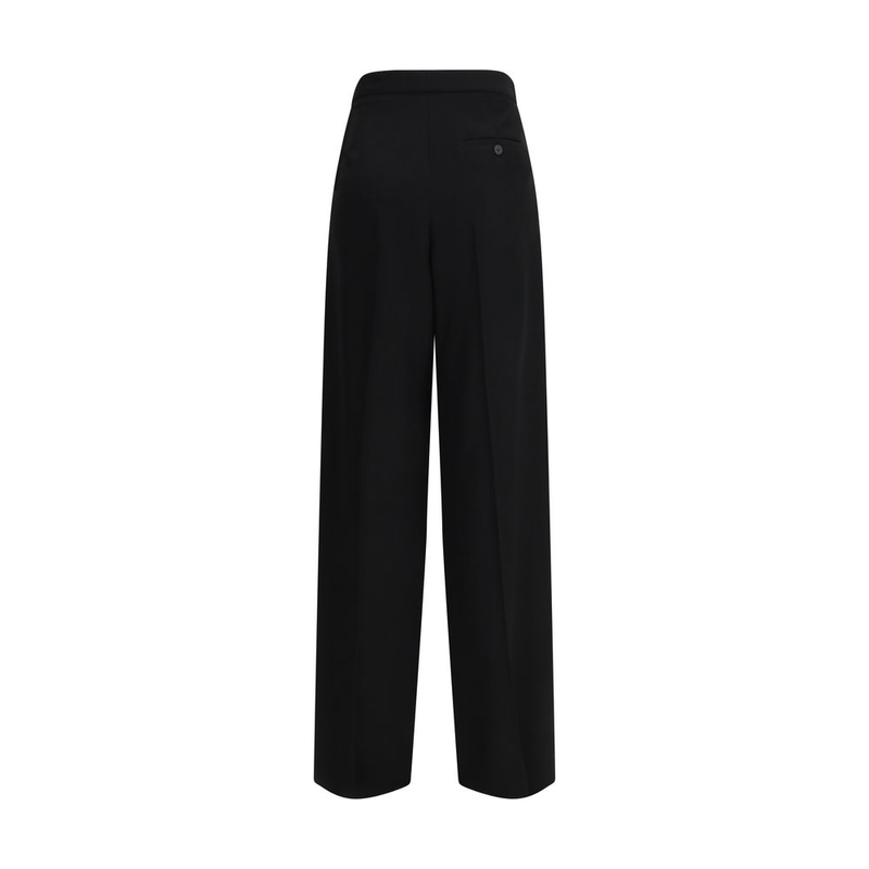 Black cotton pantsuit-null