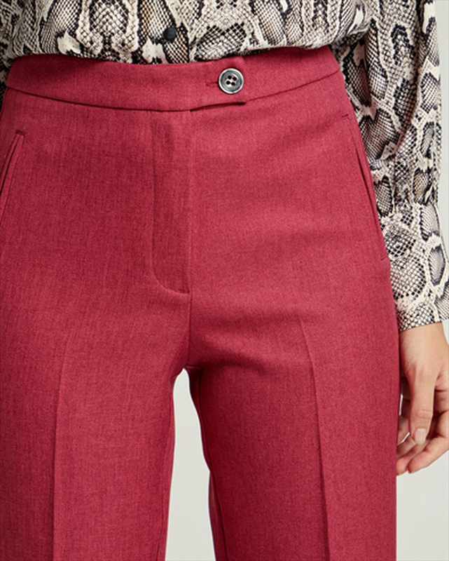 Cigarette trouser cashmere image number null