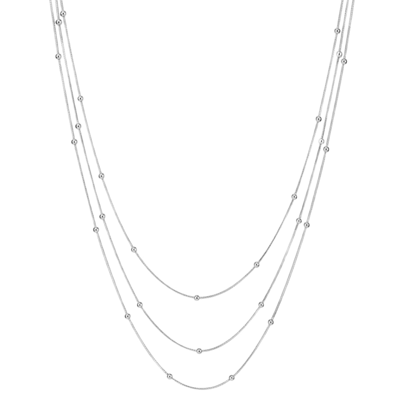 Triple layer necklace-null