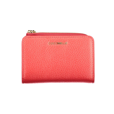 Rosso leather women wallet, Red, medium