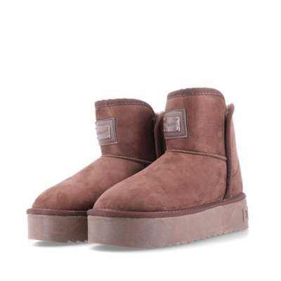 D. Franklin women booties, Chocolate, medium