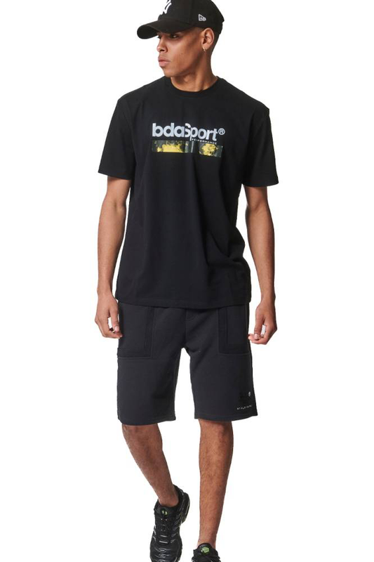 Men's athletic shorts w/embroidery-null