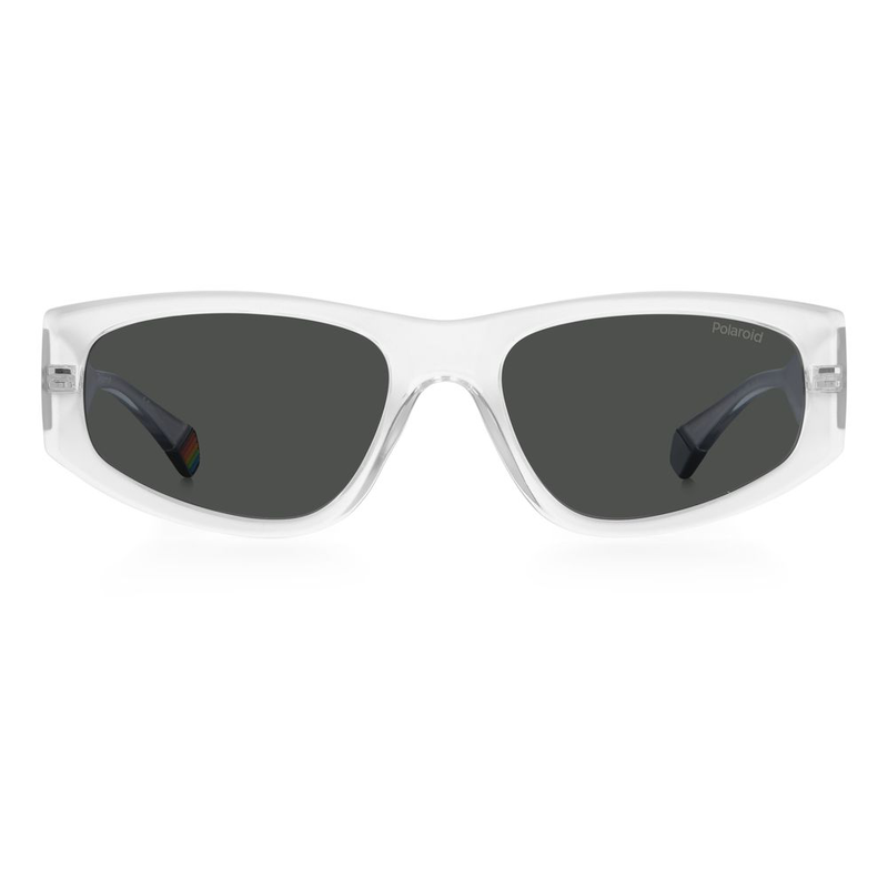 Transparent plastic sunglasses-null