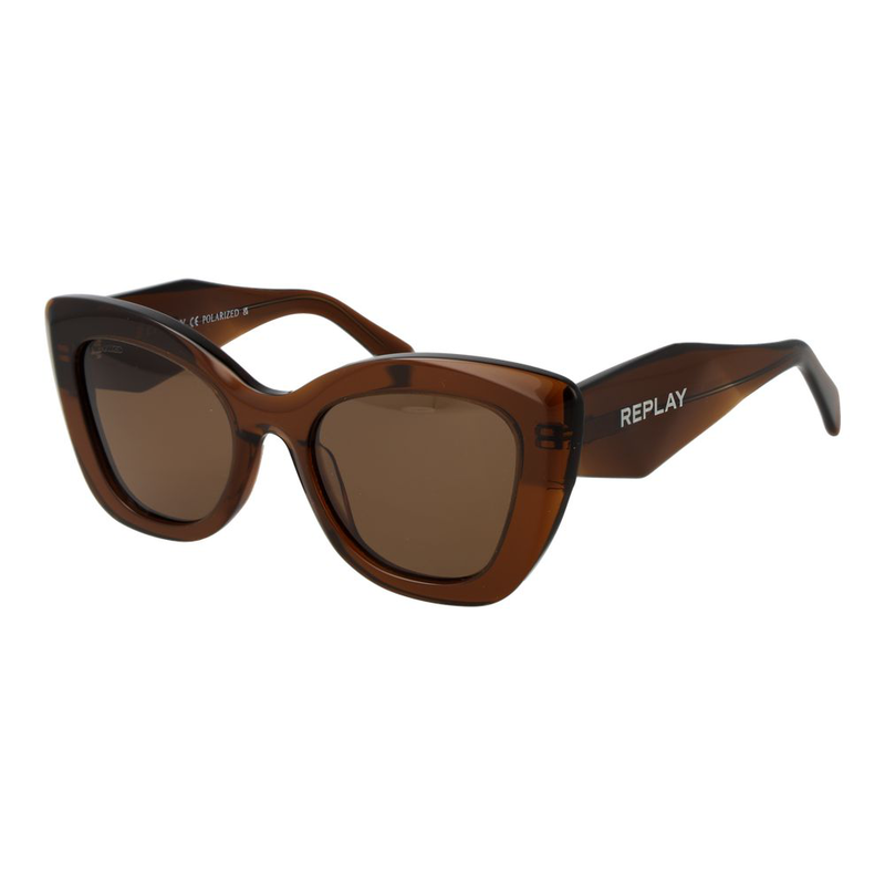 Brown acetate sunglasses-null