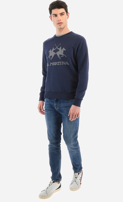 La martina men fleece crew neck ccmf01
