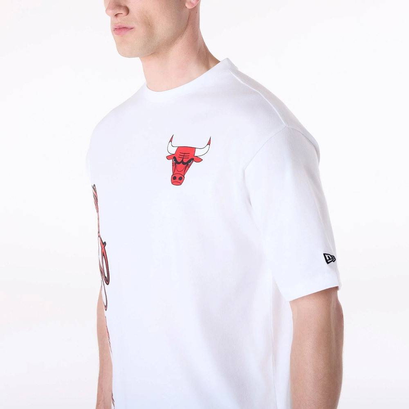 Product image: New era nba font graphc tee chicago bulls-null