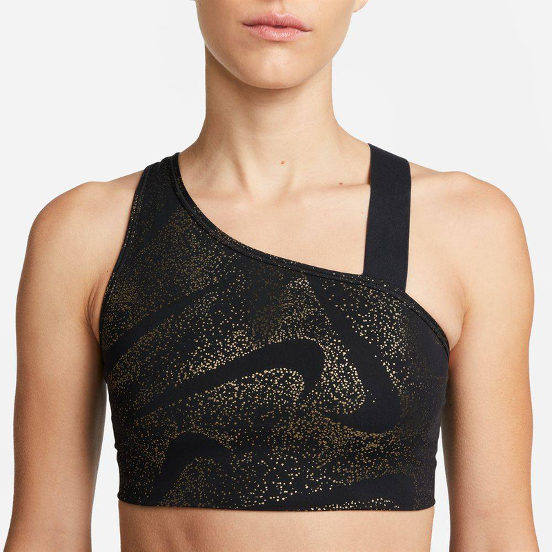 Dri-FIT womens swoosh assymetrical sport bra image number null