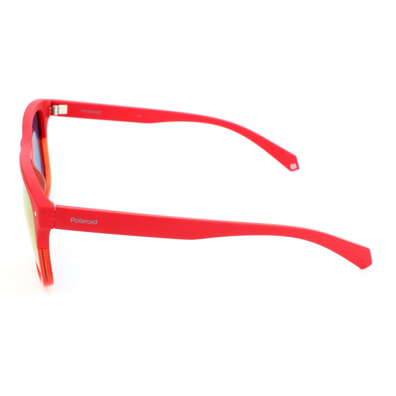 Orange resin sunglasses-null