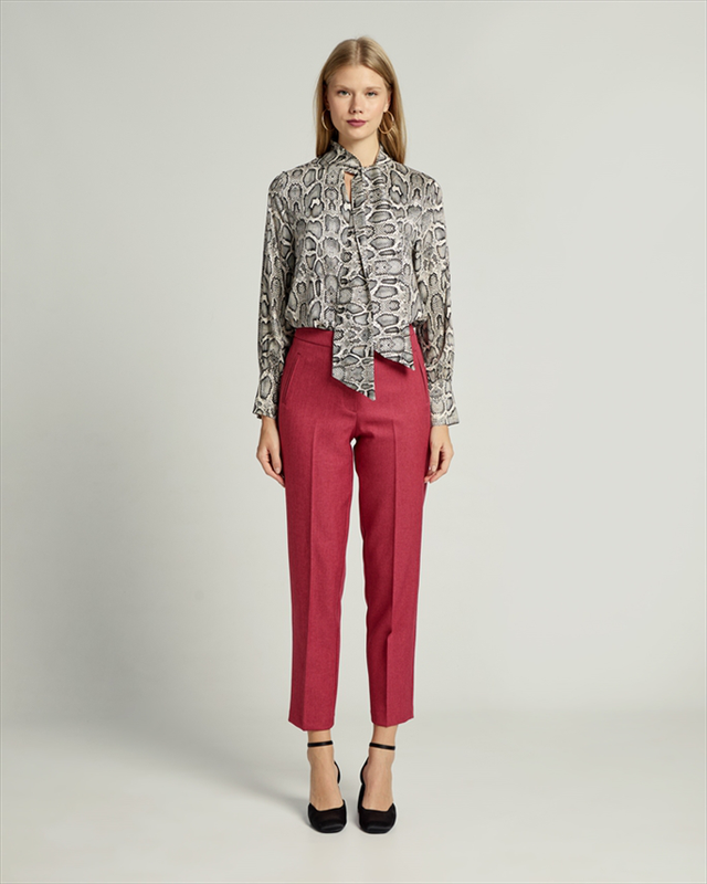 Cigarette trouser cashmere image number null