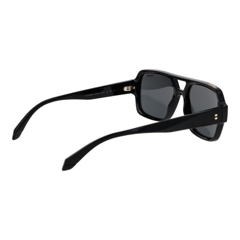 Black polycarbonate sunglasses-null