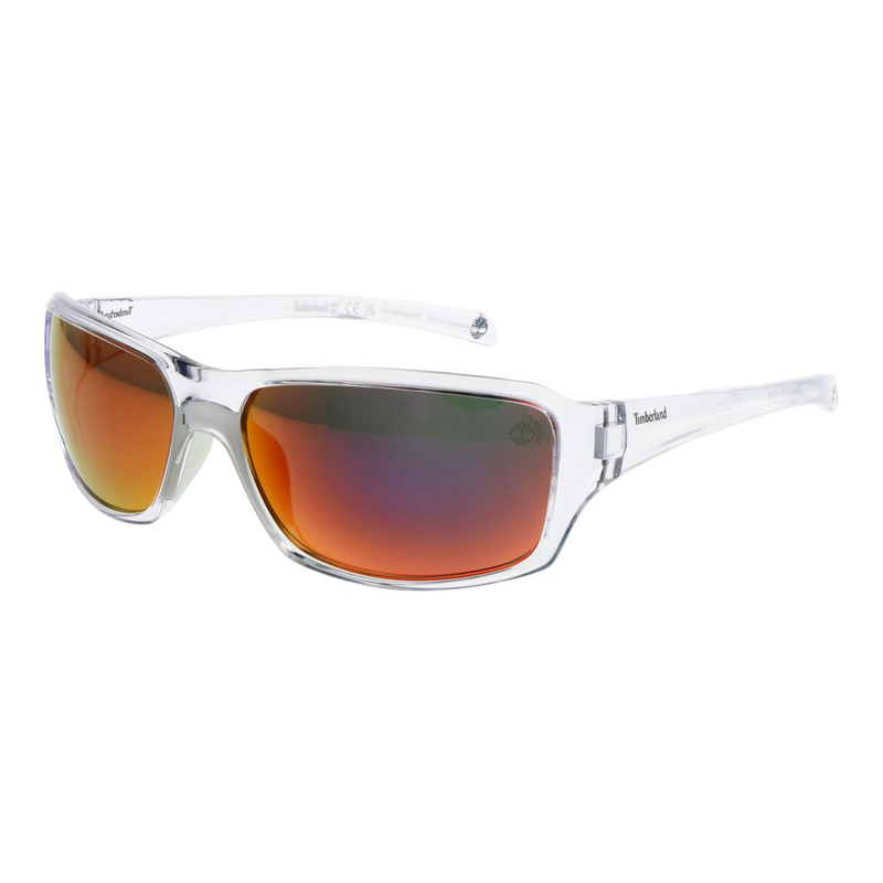 Transparent plastic sunglasses-null