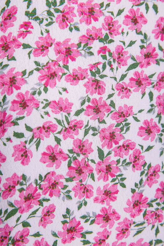 Mini floral dress-null
