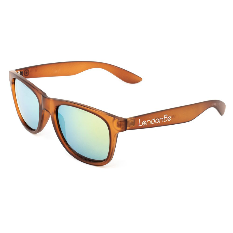 Brown injected sunglasses-null