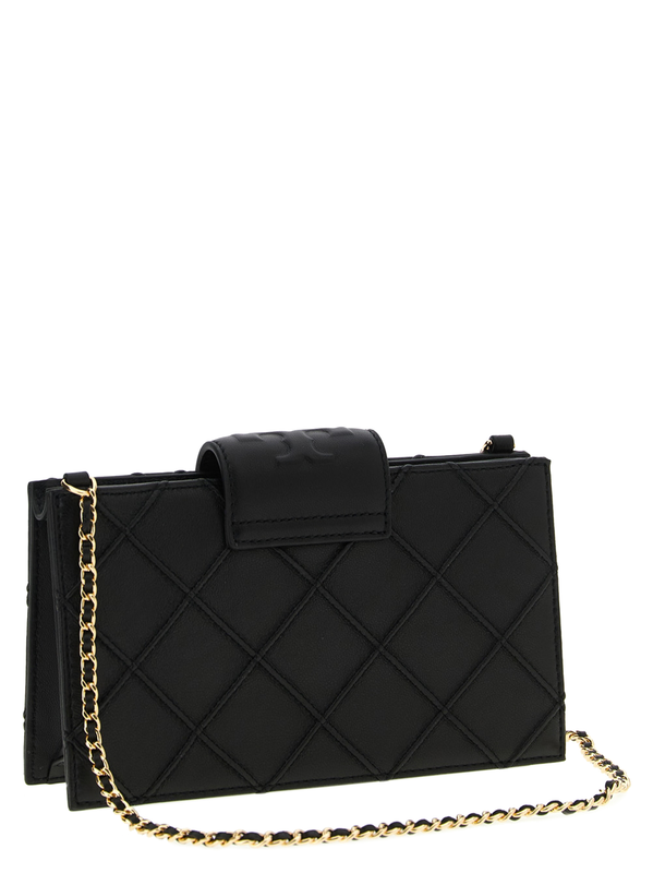 Black lamb leather cardholder-null