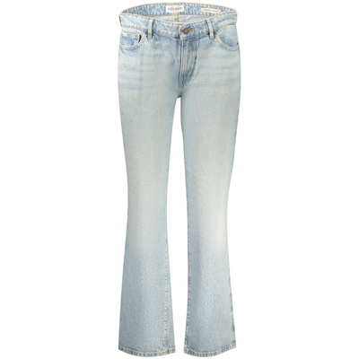 Azzurro cotton women jeans, Blue, medium