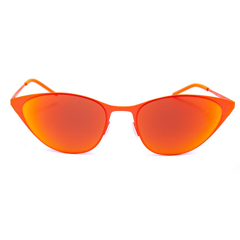 Orange metal sunglasses-null