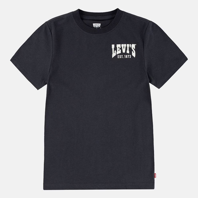 Boys valley view tee, Black, medium