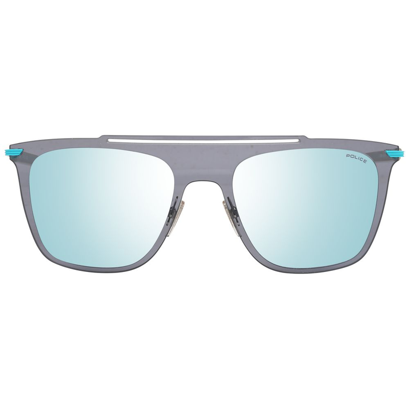Blue metal & plastic sunglasses-null