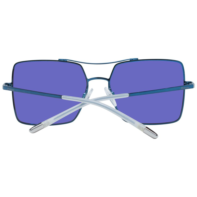 Blue metal sunglasses-null