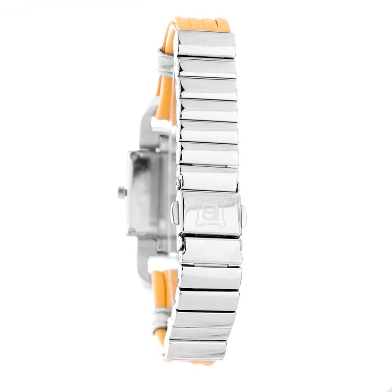 Orange leather lining dress watch-null
