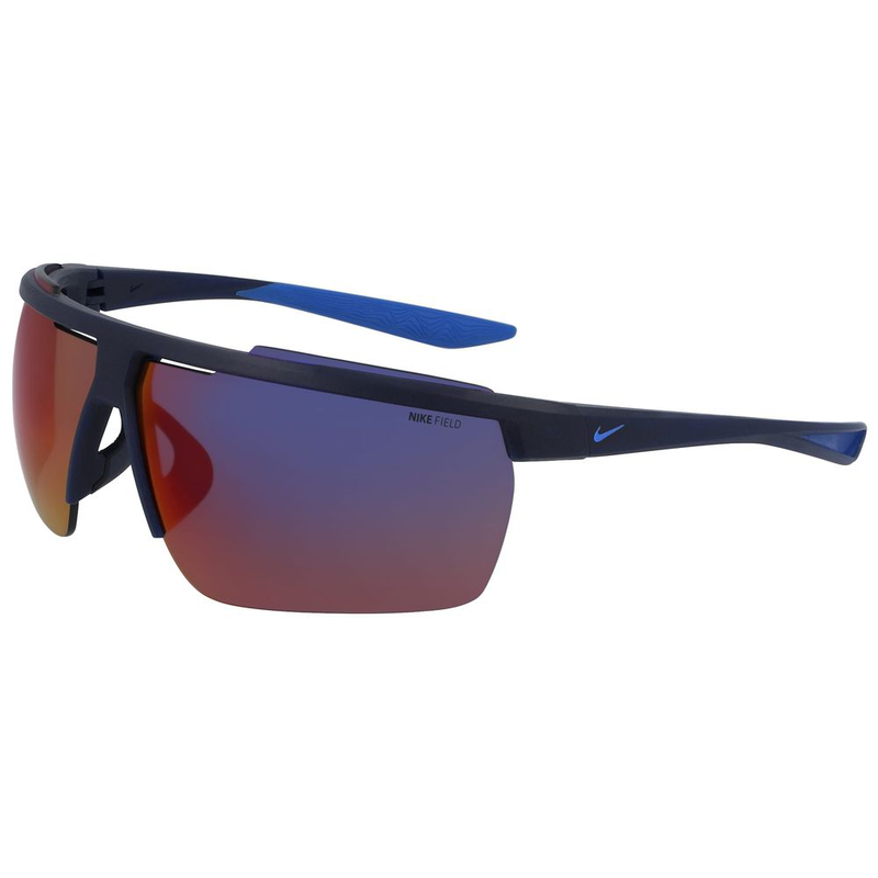 Blue injected sunglasses-null